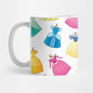 Princess Dresses Print Mug